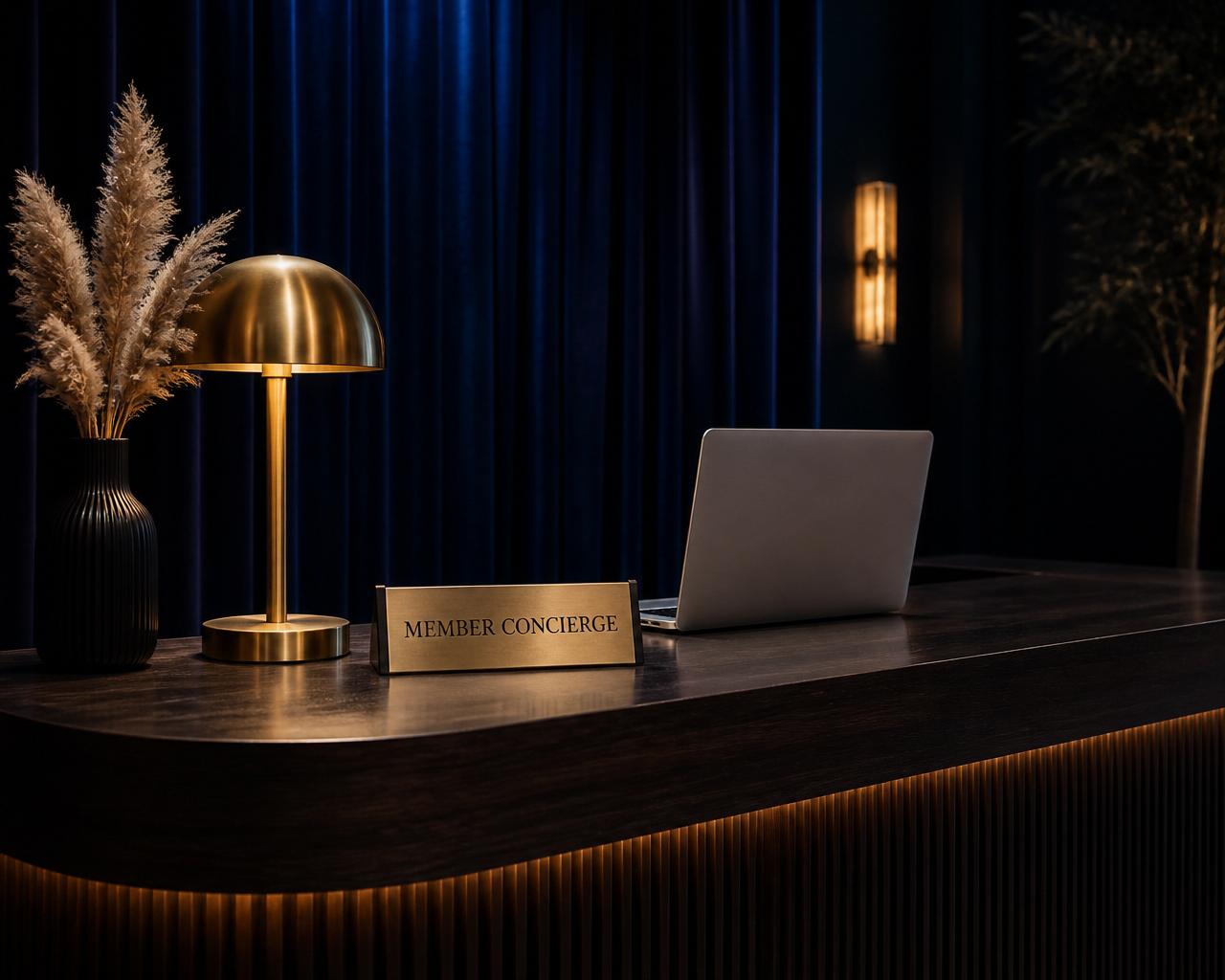 Member concierge desk